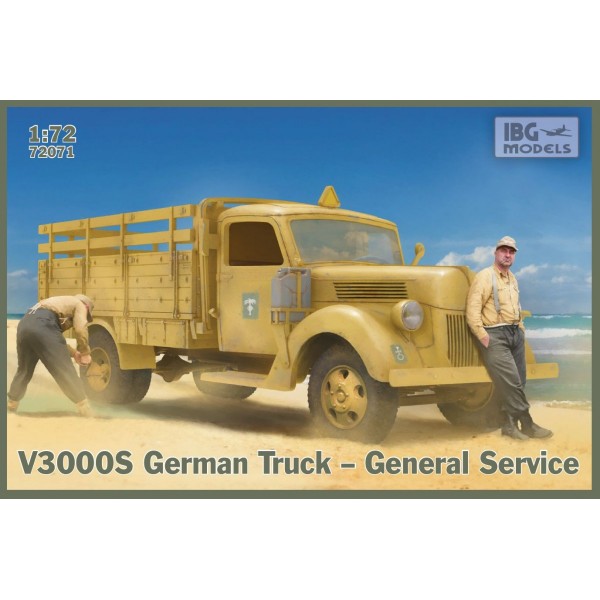 Model plastikowy Niemiecka ciężarówka General service ...