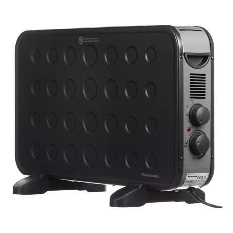 Ravanson CH-9000BT electric space heater Black 2000 W