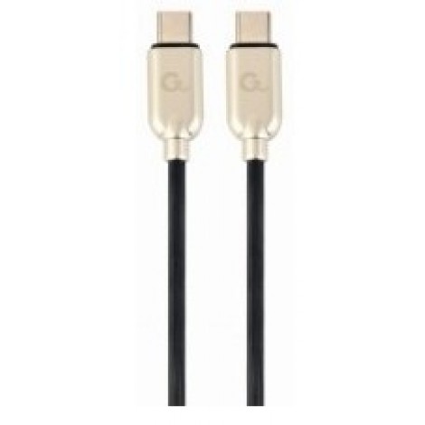 Kabel PowerDelivery USB C M/M 60W 1m czarny