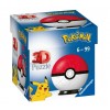 Puzzle 54 elementy 3D Kula, Pokemon czerwona