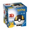 Puzzle 54 elementy 3D Kula, Pokemon czarna