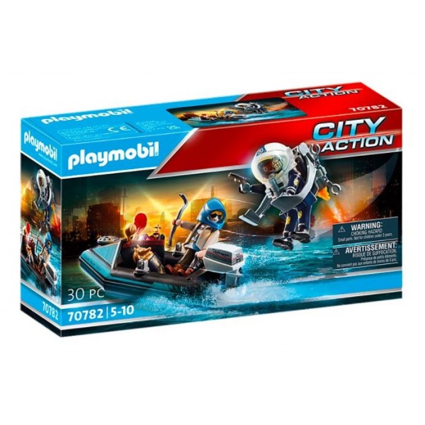 Zestaw figurek City Action 70782 Policyjny ...