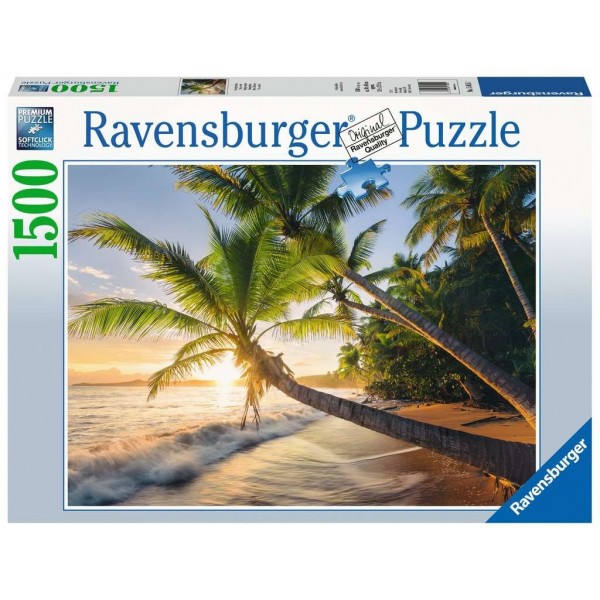 Puzzle 1500 elementów Plażowa kryjówka