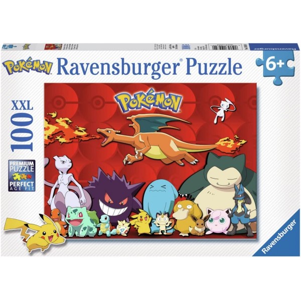 Puzzle 100 elementów XXL Pokemon