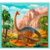 Puzzle 10w1 W świecie dinozaurów