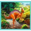 Puzzle 10w1 W świecie dinozaurów