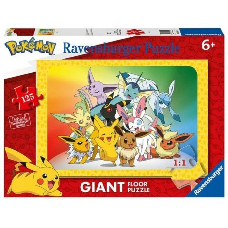 Puzzle 125 elementów Gigant Pokemon