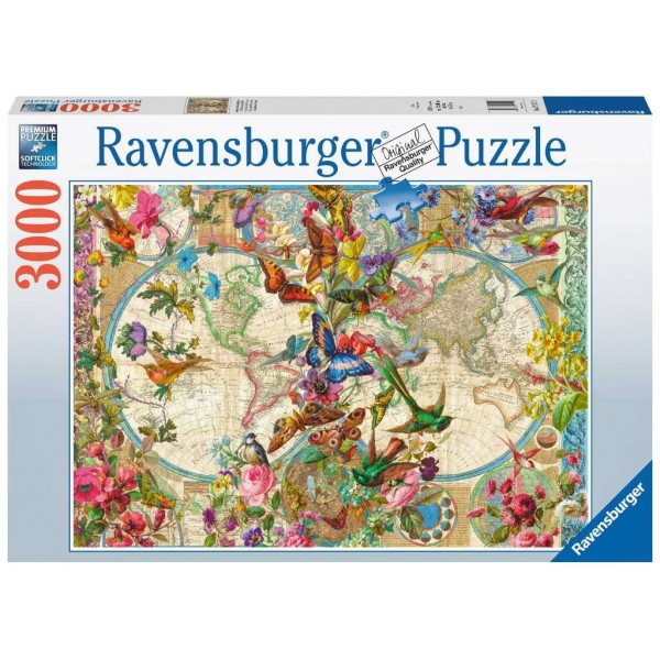 Puzzle 3000 elementów Flora i Fauna. ...