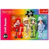 Puzzle 60 elementów Radosne lalki Rainbow high