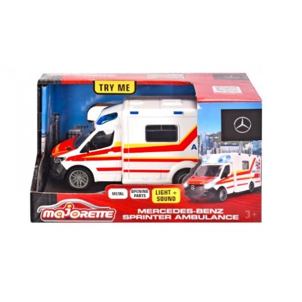 Pojazd Majorette Grand Mercedes ambulans 12, ...