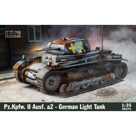 Model plastikowy Pz.Kpfw II Ausf. a2 niemiecki czołg lekki 1/35