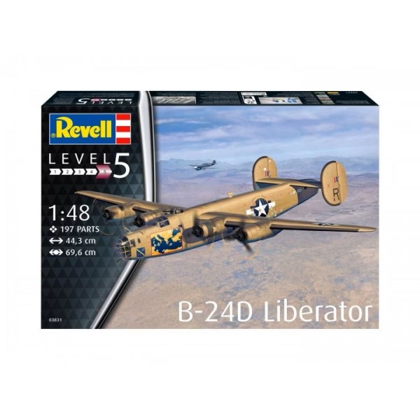 Model plastikowy Samolot B-24D Liberator 1/48