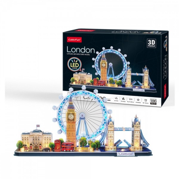 Puzzle 3D City line - Londyn ...