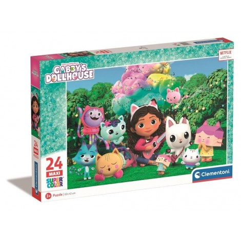 Puzzle 24 elementy Maxi Koci Domek Gabi