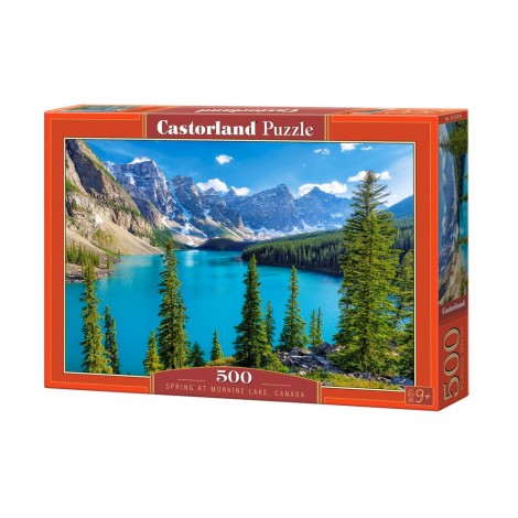 Puzzle 500 elementów Jezioro Moraine Kanada