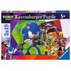 Puzzle 3x49 elementów Sonic Prime