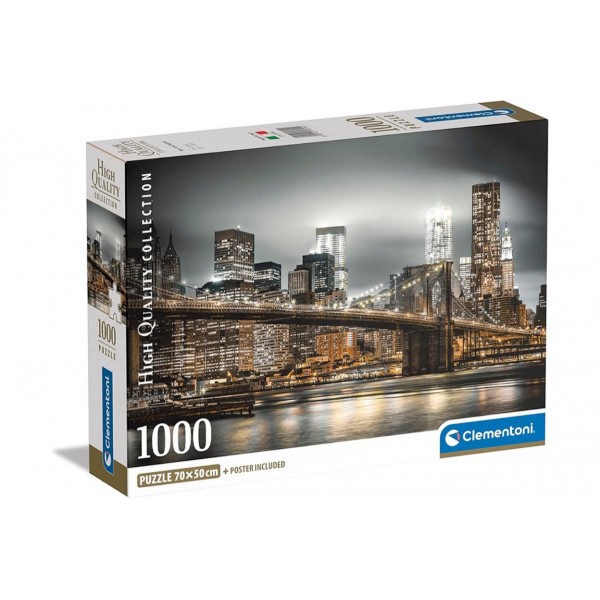 Puzzle 1000 elementów Compact New York ...