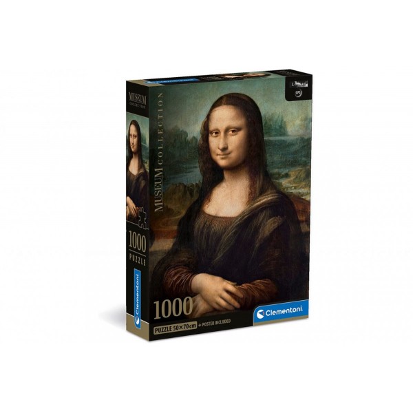 Puzzle 1000 elementów Compact Museum Leonardo ...