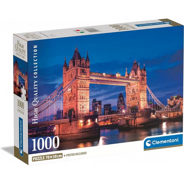 Puzzle 1000 elementów Compact Tower Bridge ...