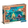 Puzzle 1000 elementów Compact Disney Maps Little Mermaid