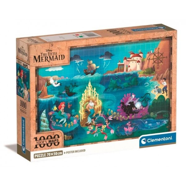 Puzzle 1000 elementów Compact Disney Maps ...