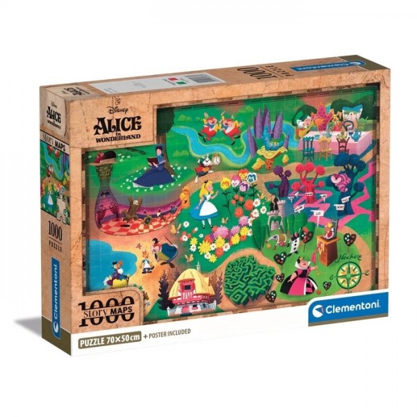 Puzzle 1000 elementów Compact Disney Maps ...