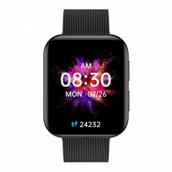 Smartwatch GRC Maxx Czarny stalowy