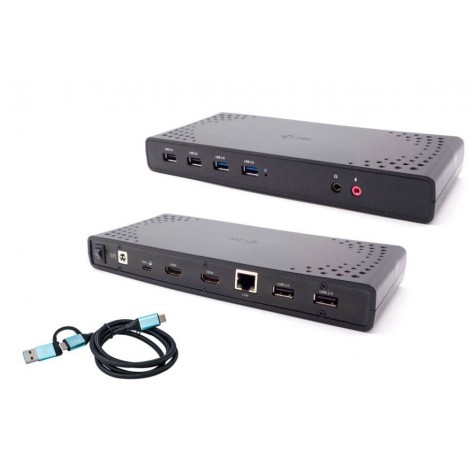 Stacja dokująca USB 3.0 / USB-C / Thunderbolt 2x HDMI + Power Delivery 85W