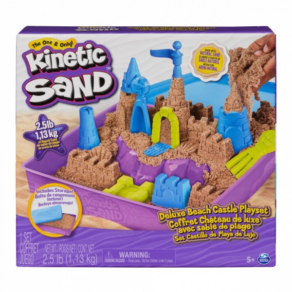 Piasek kinetyczny Kinetic Sand zestaw Zamek ...