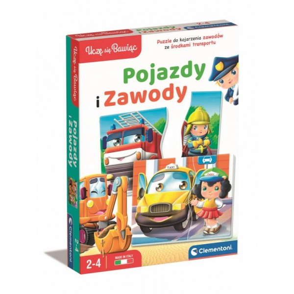 Układanka Pojazdy i zawody