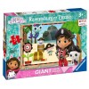 Puzzle 24 elementy Gigant Koci Domek Gabi