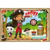 Puzzle 2x24 elementy Koci Domek Gabi