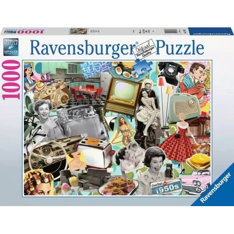 Puzzle 1000 elementów Lata 50-te