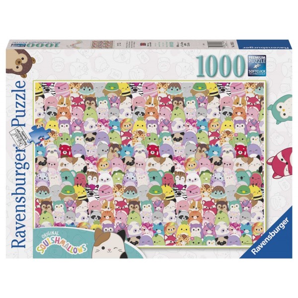 Puzzle 1000 elementów Squishmallows