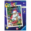 Malowanka CreArt dla dzieci Święty Mikołaj