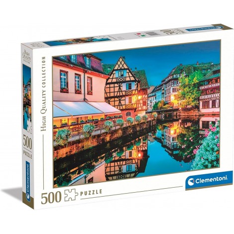 Puzzle 500 elementów Strasburg stare miasto