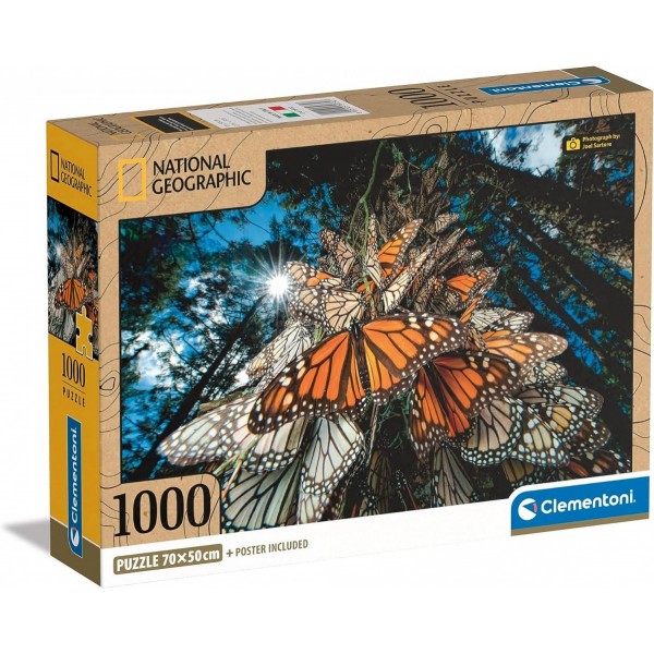 Puzzle 1000 elementów Compact National Geographic