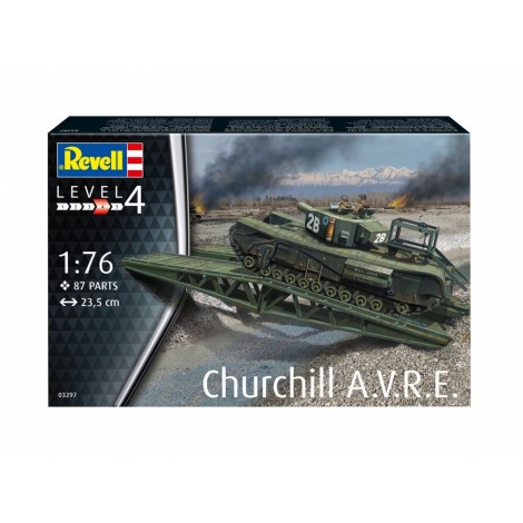 Model plastikowy Churchill A.V.R.E 1/76