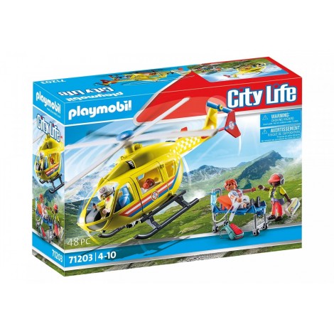 Zestaw City Life 71203 Helikopter ratunkowy