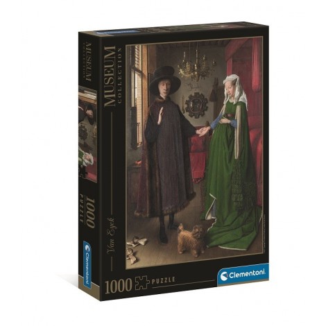 Puzzle 1000 elementów Museum, Van Eyck The Arnolfini Portrait