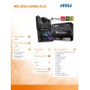 Płyta główna MPG B550 GAMING PLUS AM4 4DDR4 HDMI/DP ATX