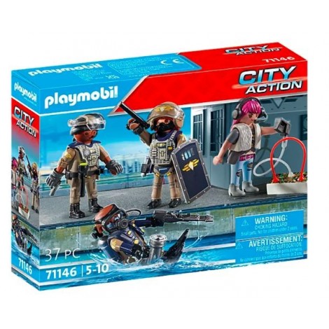 Zestaw figurek jednostki specjalnej City Action 71146