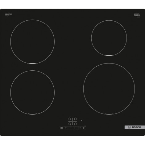 Bosch Hob PUE611BB6E Series 4  Induction Number of burners/cooking zones 4 Touch Timer Black