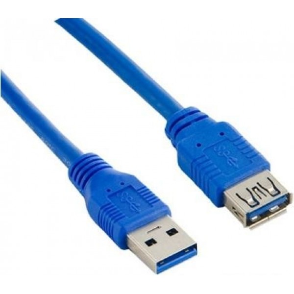Przedłużacz kabla USB 3.0 AM-AF niebieski ...