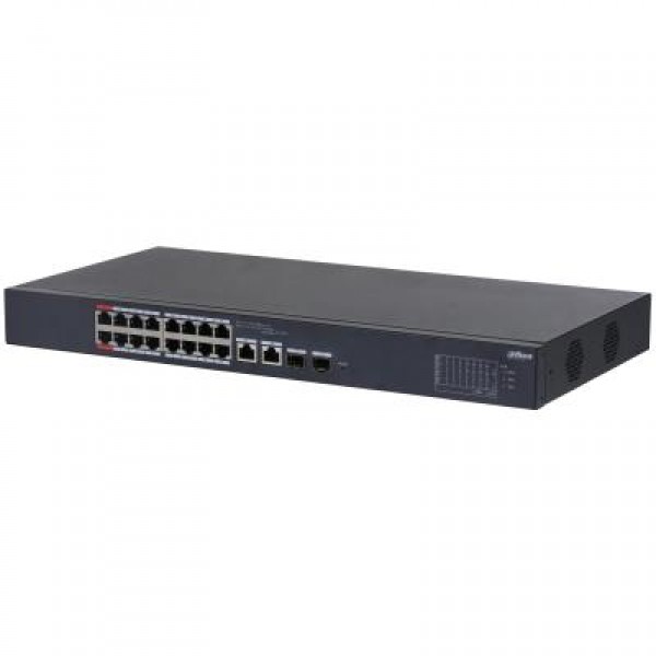 Switch|DAHUA|CS4218-16ET-240|Type L2|Desktop/pedestal|16x10Base-T / 100Base-TX|PoE ports 16|DH-CS4218-16ET-240