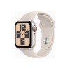 Apple Watch SE GPS + Cellular 40mm Starlight Aluminium Case with Starlight Sport Band - S/M Apple
