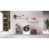 Hoover Washing Machine HW437AMBS/1-S Energy efficiency class A Front loading Washing capacity 7 kg 1300 RPM Depth 46 cm Width 60 cm Display LCD Steam function Wi-Fi White