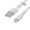 Belkin CAA008BT1MWH lightning cable 1 m White