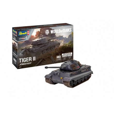 Model plastikowy Czołg Tiger II Ausf. B Konigstiger World of Tanks