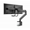 Gembird MA-DA2-04 Desk mounted adjustable monitor arm for 2 monitors, 17”-32”, up to 8 kg